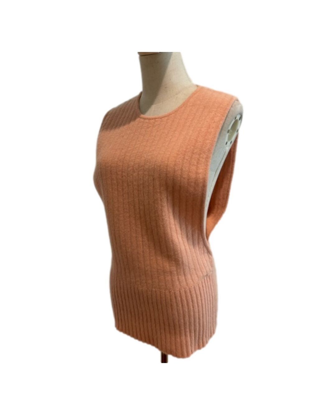 2PC ADRIENNE VITTADINI LAMBS WOOL ANGORA CARDIGAN & VEST VINTAGE LUXURY SZ M - Picture 7 of 16